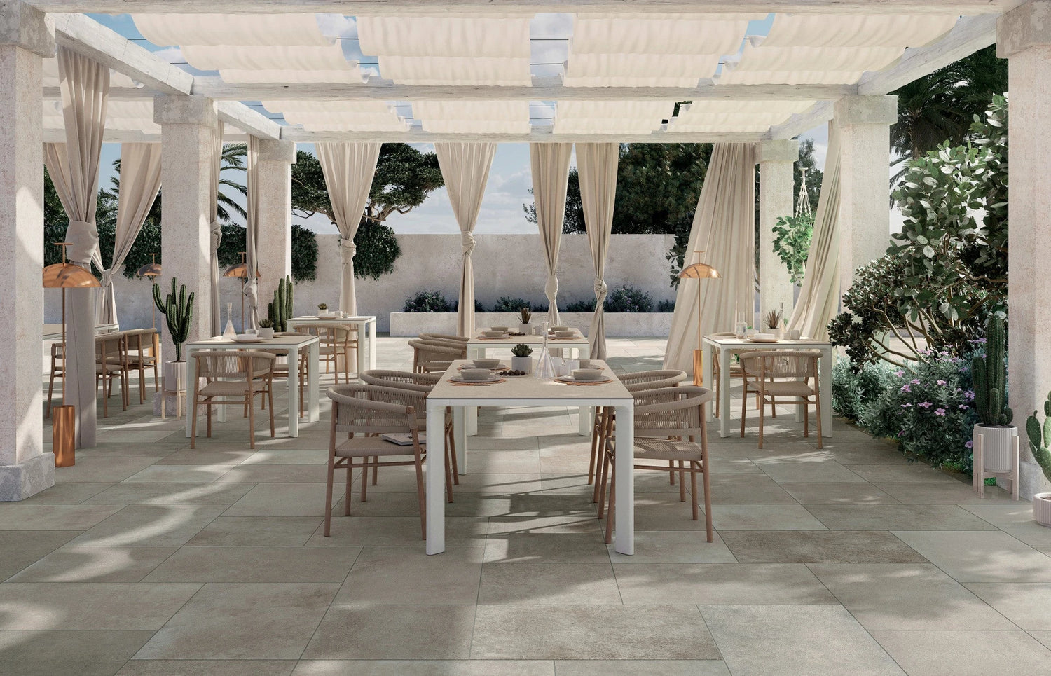 Terrassenplatten